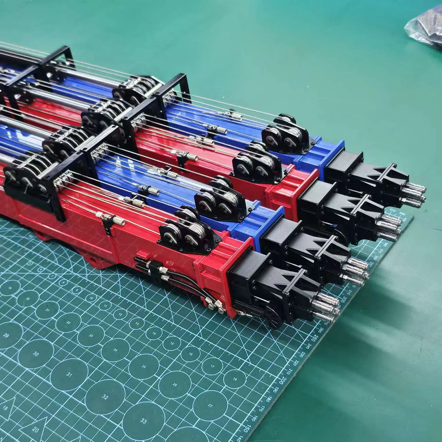 

1:14 Metal Telescopic Boom for 946 EC380 RC Hydraulic Excavator Model Upgraded Parts Remote Control Digger Construction Vehicle