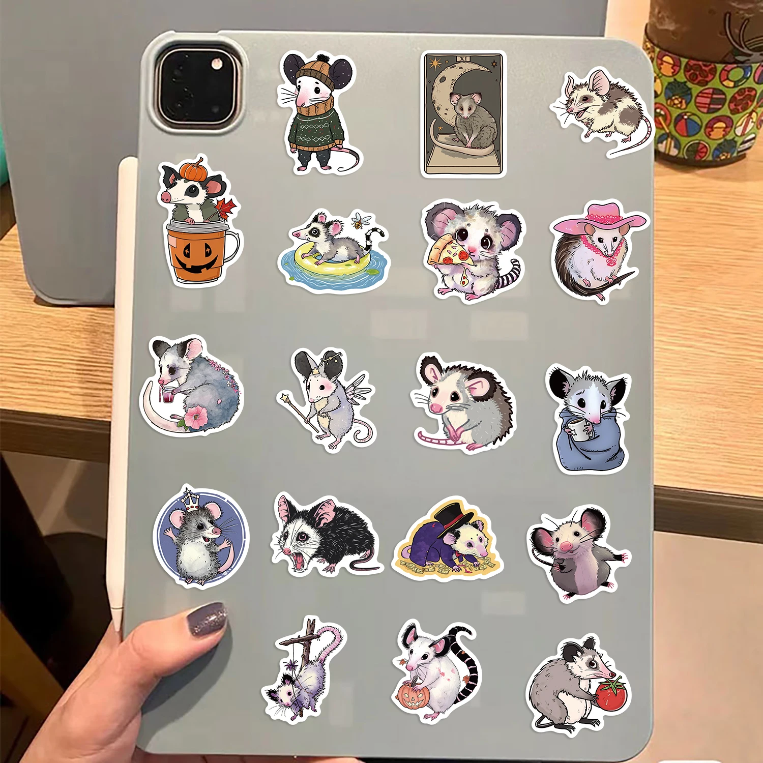 50PCS  Possum Scrapbook Stickers DIY Diary Laptop Luggage Skateboard Graffiti Decal Fun Stylish Classic Toys