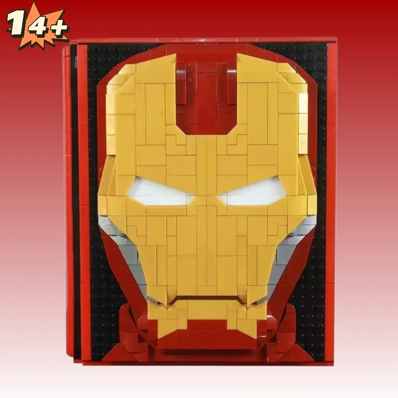 Bloques de Construcción Marvel Star-Lord Iron Man, 52 Estilos de Figuras de Bloques de Construcción para Adultos, Regalos de Navidad