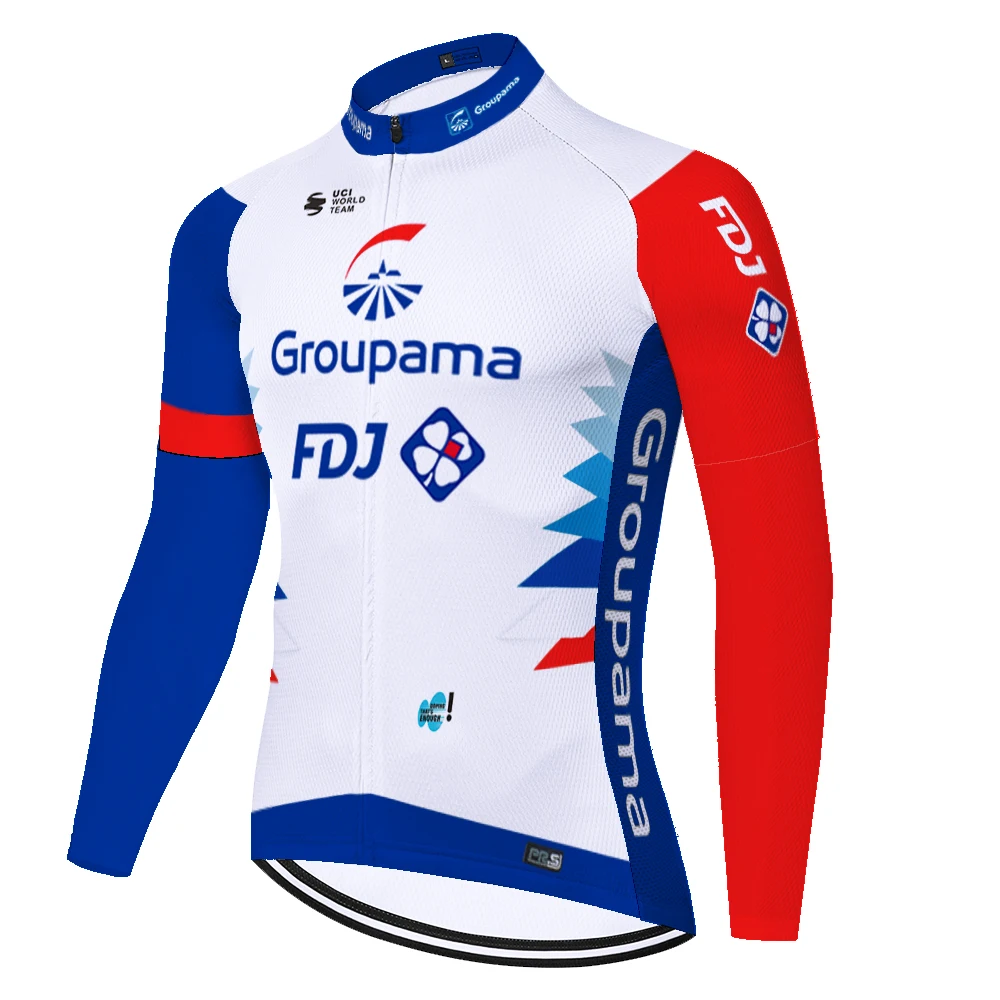 New Summer Spring 2024 FDJ camisa ciclismo masculina 자전거의류 cycling jersey ropa mtb long sleeve wielerkleding heren mtb의류 эндуро