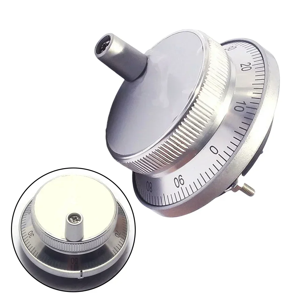 1Pc Handwheel CNC Pulser 60mm Pulse 100 5V 4Pin 6Pins Manual Pulse Generator Hand Wheel CNC Machine Rotary Encoder