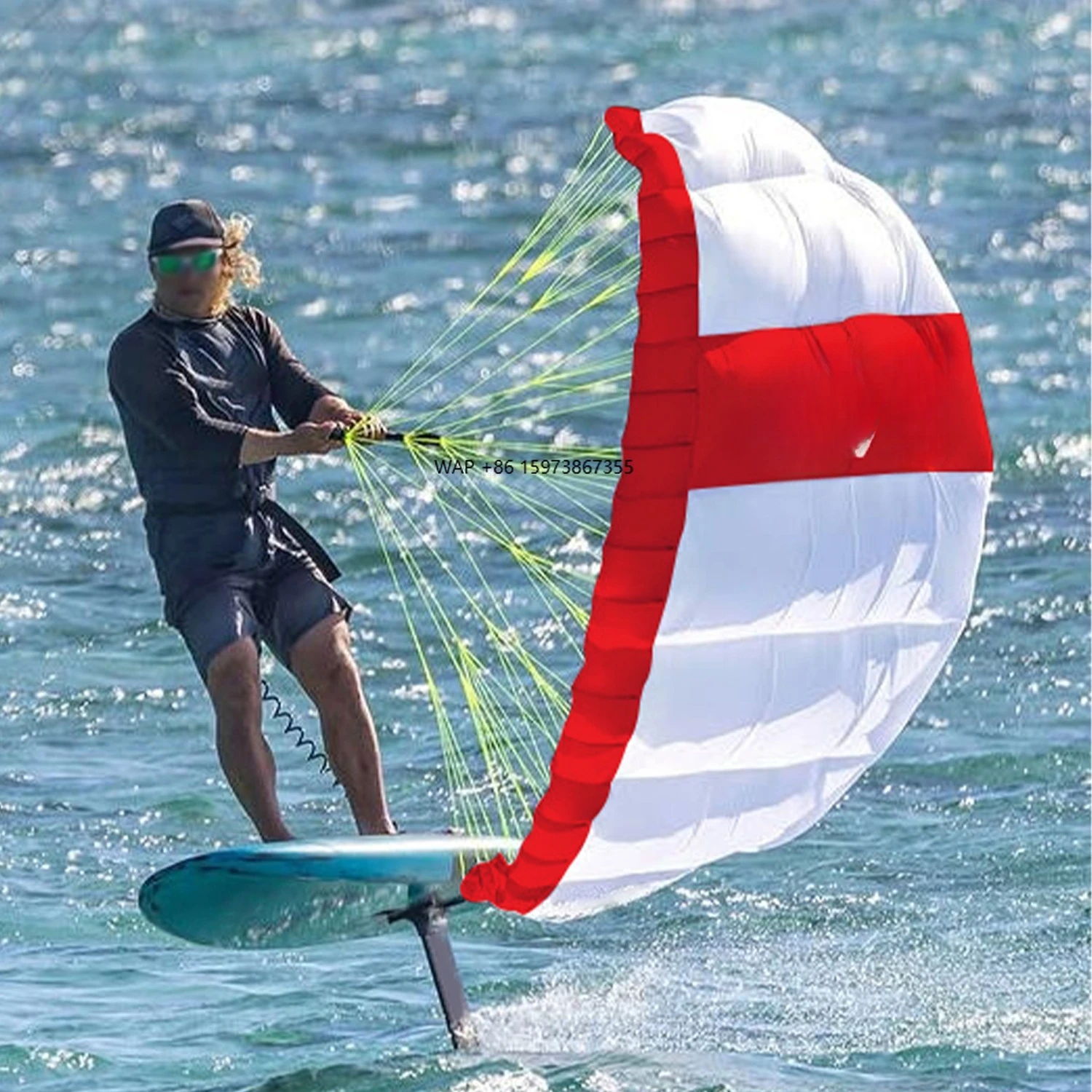 

Parawing 5M/4.5M Beginner Kite Surfboard, Skateboard Kite, Wind Wing Surfboard, Parasailing, Downwind Surfboard Efoil Wingfoil