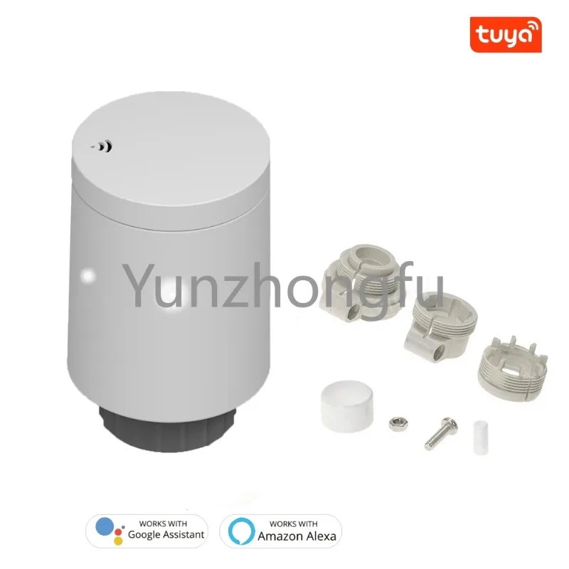 Smart Stater Kit Thermostat TRV Radiator Valves Wireless Control Boiler Hot Water Control Gateway  Google Assistant