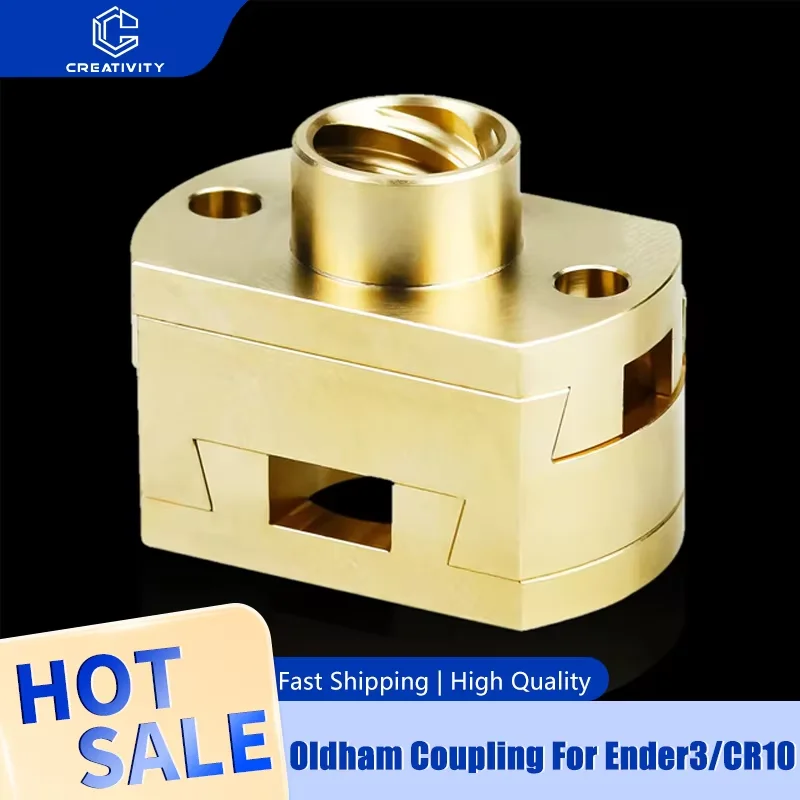 

1PCS Oldham Coupling T8*8 Nut 18mm Coupler Compatible with T8*8 Screw For Ender 3 Pro/ V2 CR10 3d printer Parts
