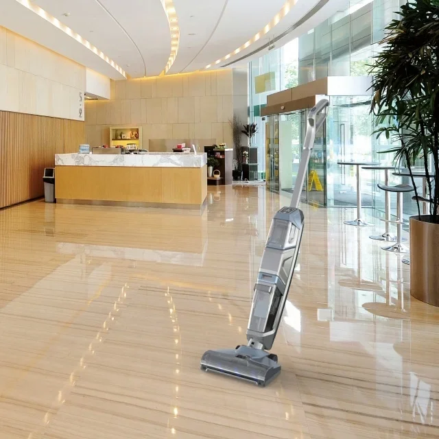 6500Pa High Suction With Charging Base Smart Sensor Cyclone Dust Collector Mop Sweeper Vacuum Cleaner