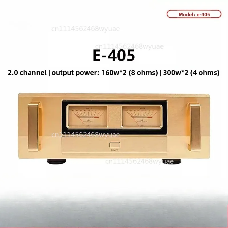 1:1 Repeated E-405 Class A and Class B 300W High Power Amplifier Household Hifi Fever Class Pure Power Amplifier