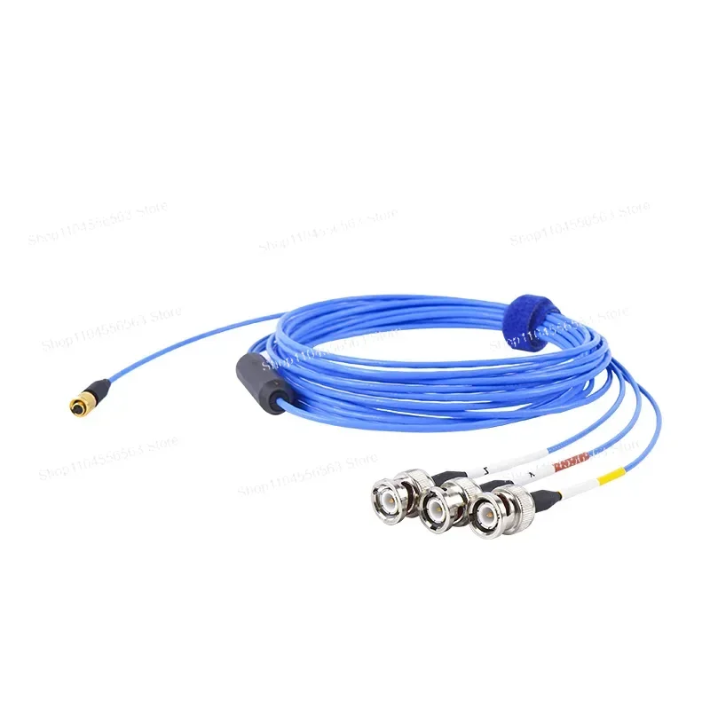 1/4-28UNF 3-Axis Accelerometer Cable for 010G10 & 034G10, Industrial Vibration Monitor