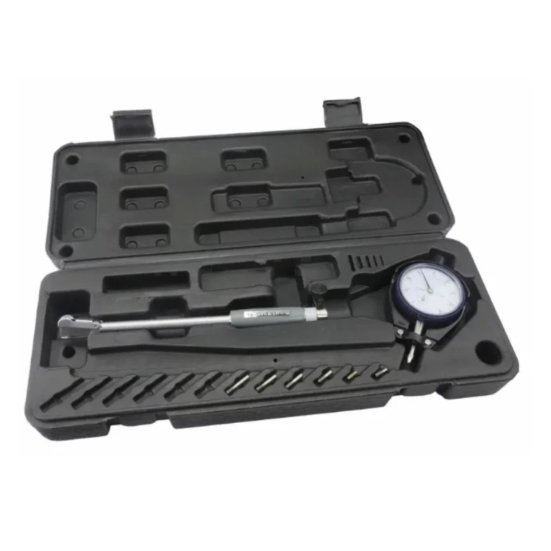 Bore Gauge Dial Indicator 18‑160mm,Bridge‑Protected Internal Measuring Gauge Cylinder Measuring Tool