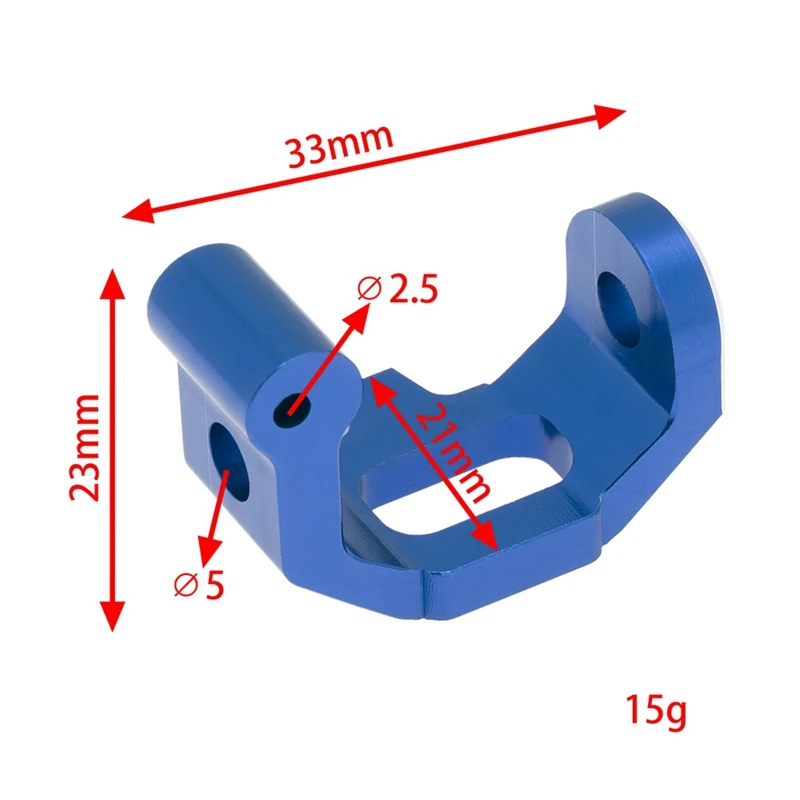 Kit de pièces de mise à niveau en métal, bras de suspension, bras d'Li-pour Traxxas 4-Tec 2.0 3.0 4Tec 2.0 VXL 1/10 RC, voiture sur route, 10 pièces