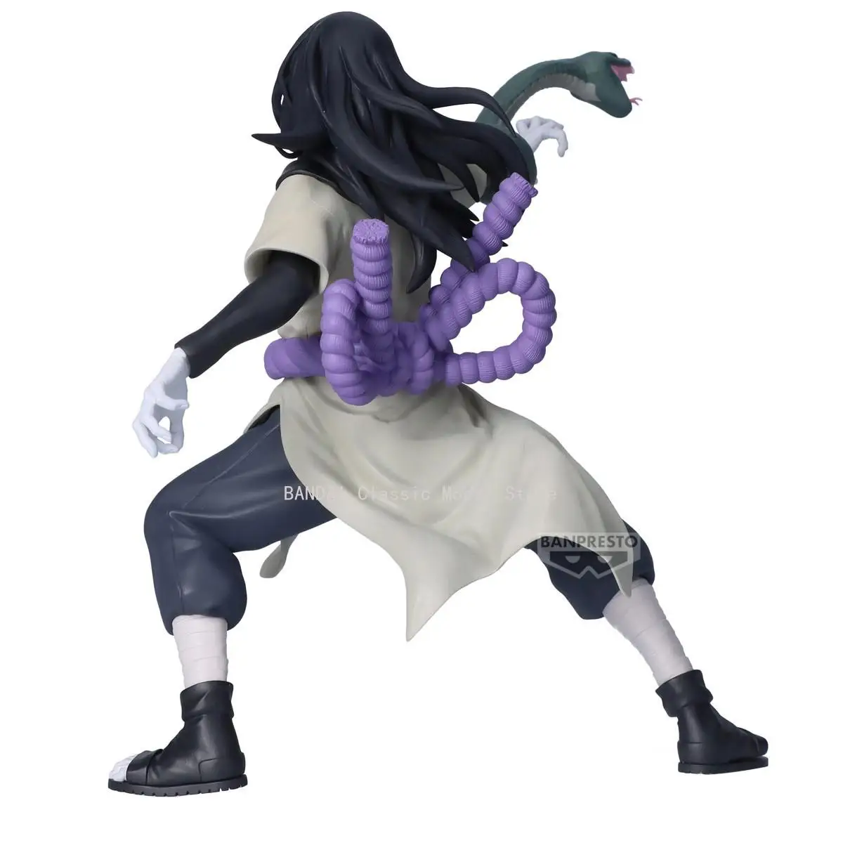 Especial en Stock Original Bandai Banpresto Naruto Orochimaru Tsunade Jiraiya figura Anime modelo en caja genuina