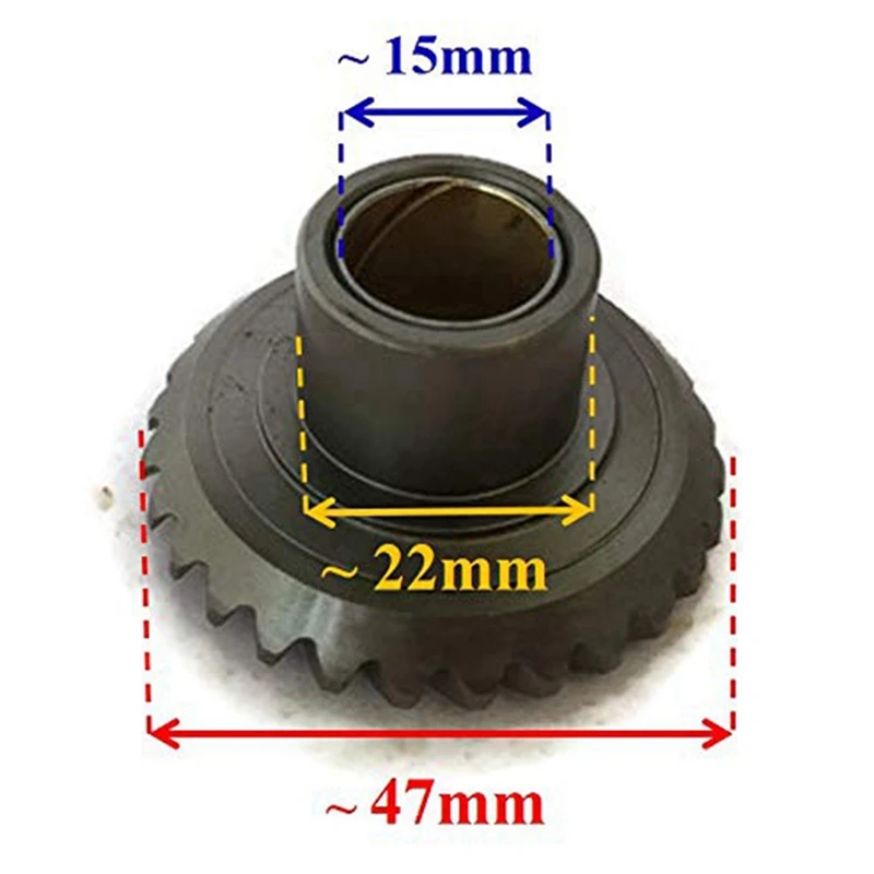 6X pour 369 - 64010 369 - 64020 369 - 65030 0 1 M, adapté à Tohatsu Nissan, kit d'engrenages biseaux de hors-bord, 4hp 5hp 6hp 2/4