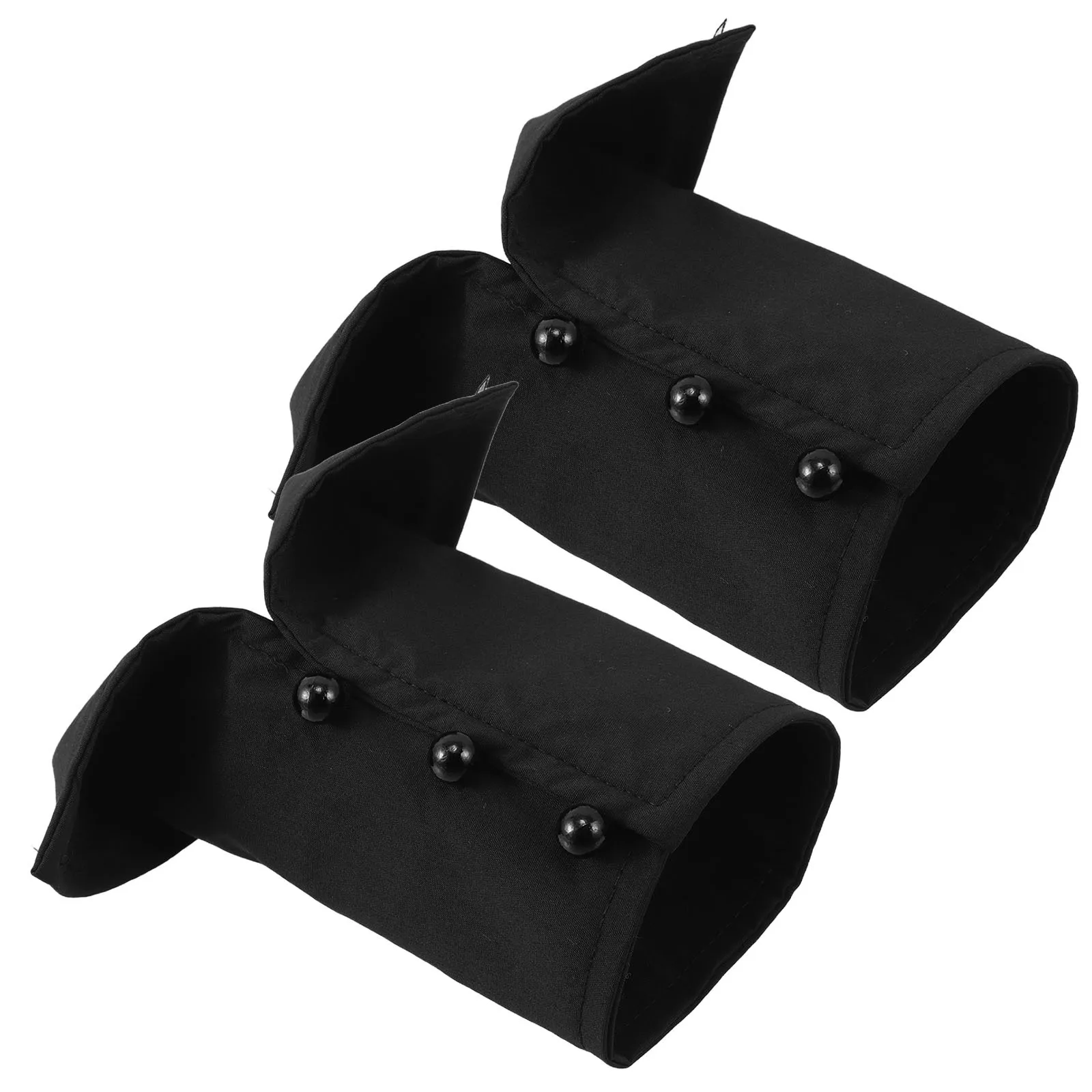 

1Pair Cotton Detachable Sleeve Cuffs Fake Wrist Sleeves Breathable Comfortable Shirt Cuffs for Women Professional Wear