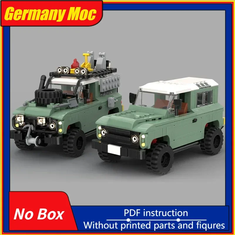 Moc Building Blocks Classic Defender Of Car Model Series 90 Technical Bricks DIY Assembly Famous Toys For Childr Holiday Gifts