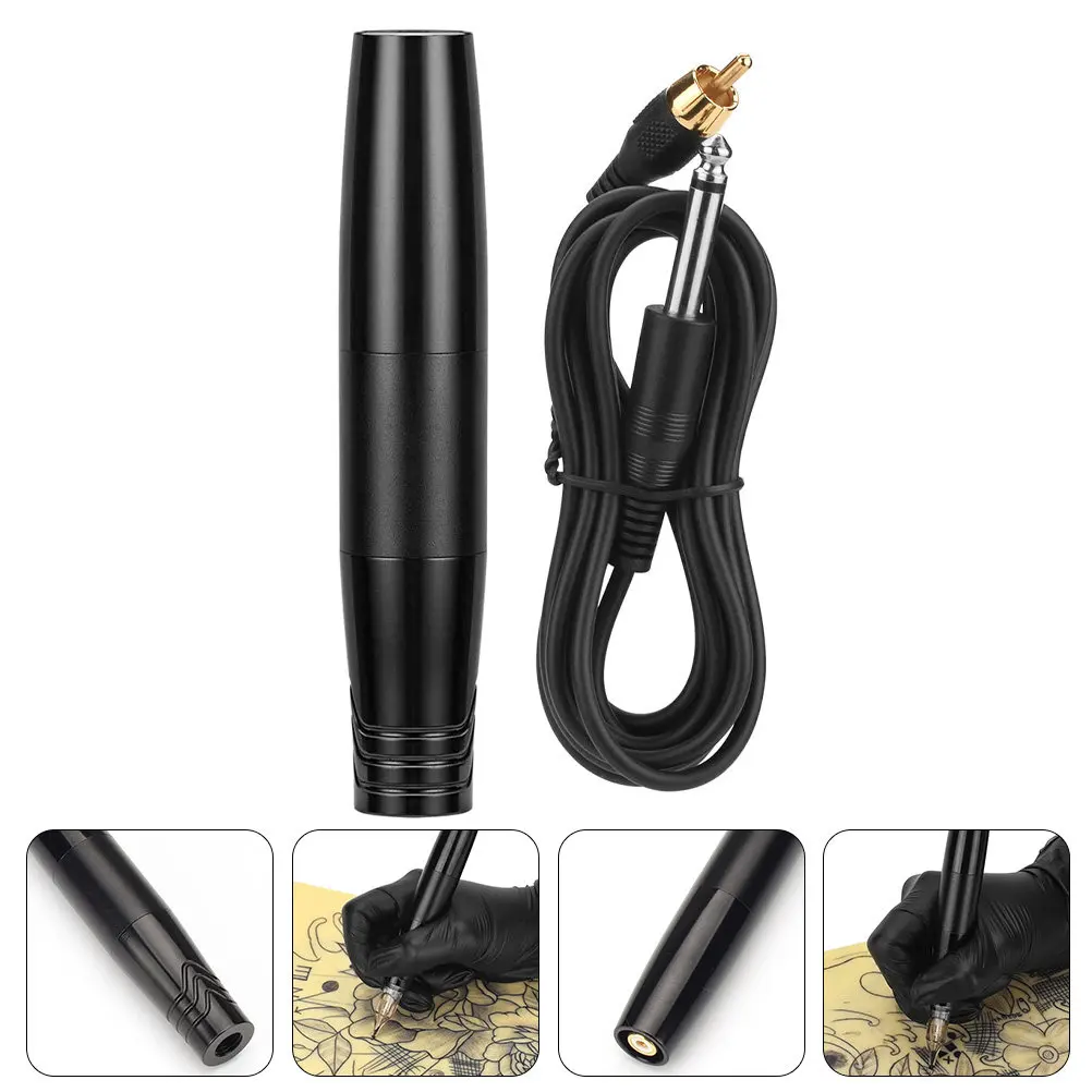 

Rotatable Tattoos Pen Aluminum Alloy Small Compact Portable Electric Tattooing Machine Professional Tattoo Supplies