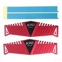 New Aluminum Desktop Memory Chip Heatsink Cooling Vest Radiator Laptop -Ram Cooler Heat Sink for DDR2, DDR3, DDR4 P9JB