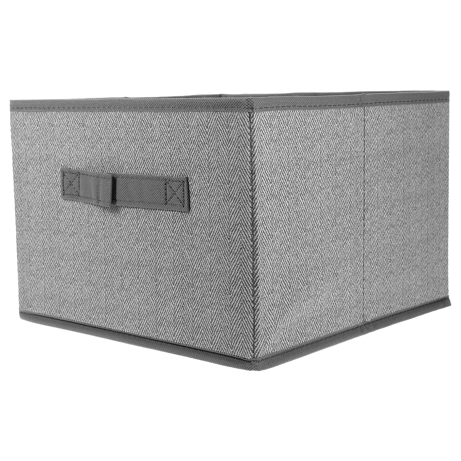 

Gray 16L Fabric Storage Box Without Lid For Clothes Laundry Wardrobe Household Organizer Nonwovens Bins Multipurpose Case Safe