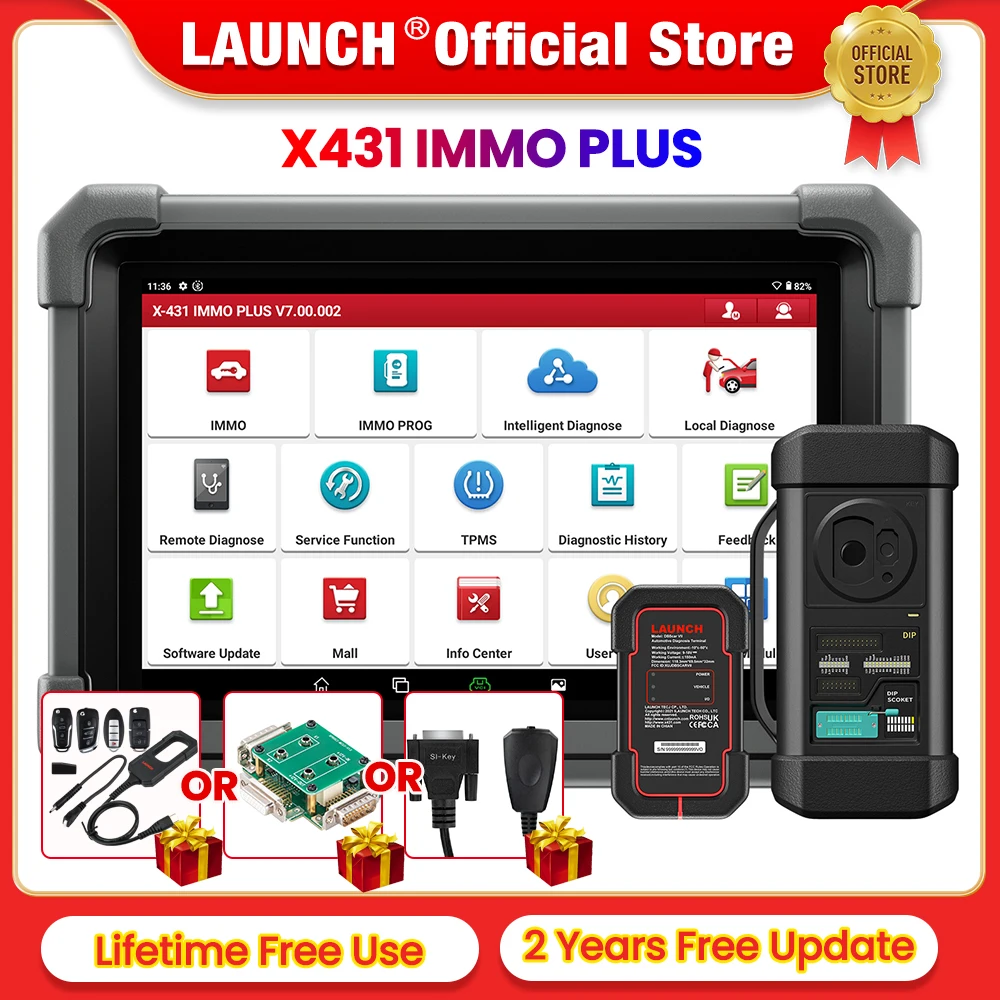 أفضل أداة تشخيصية لسياراتك: LAUNCH X431 IMMO Plus مع X-PROG 3 لبرمجة المفاتيح وربط أنظمة الحماية