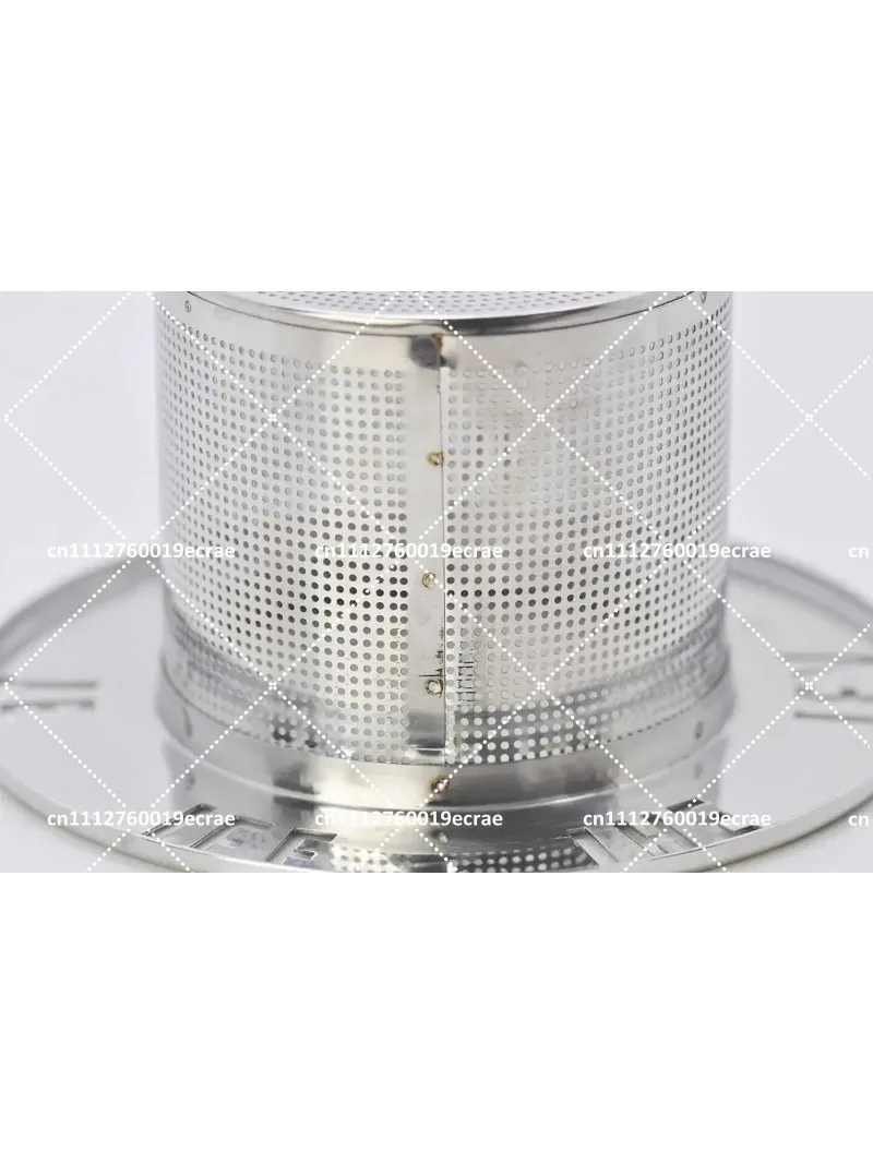 Stainless Steel Upright Tea Cup with Fine Mesh Tea Strainer for Loose Leaf Tea