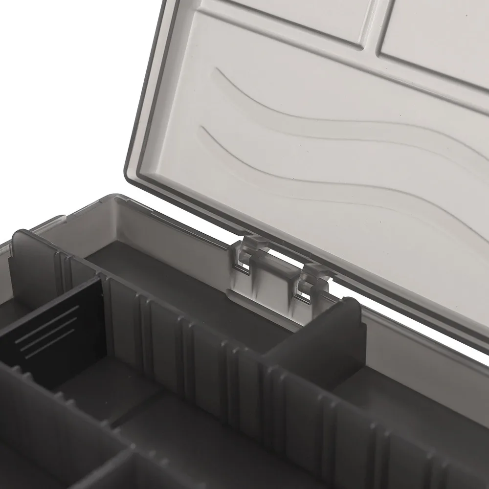 Large Capacity Barber Tools Storage Box Space Saving Adjustable Multi-grid Compartment Organizer Container Fashion