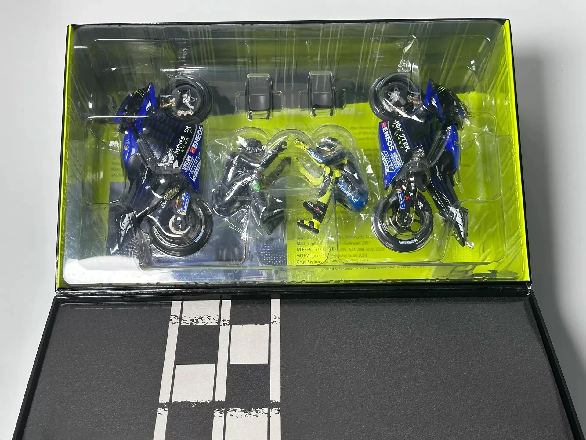 Minichamps 1:12 YZR M1 Rossi Hamilton 2019 Dual Car Set Simulation Limited Edition Alloy Metal Static Motorcycle Model Toy Gift