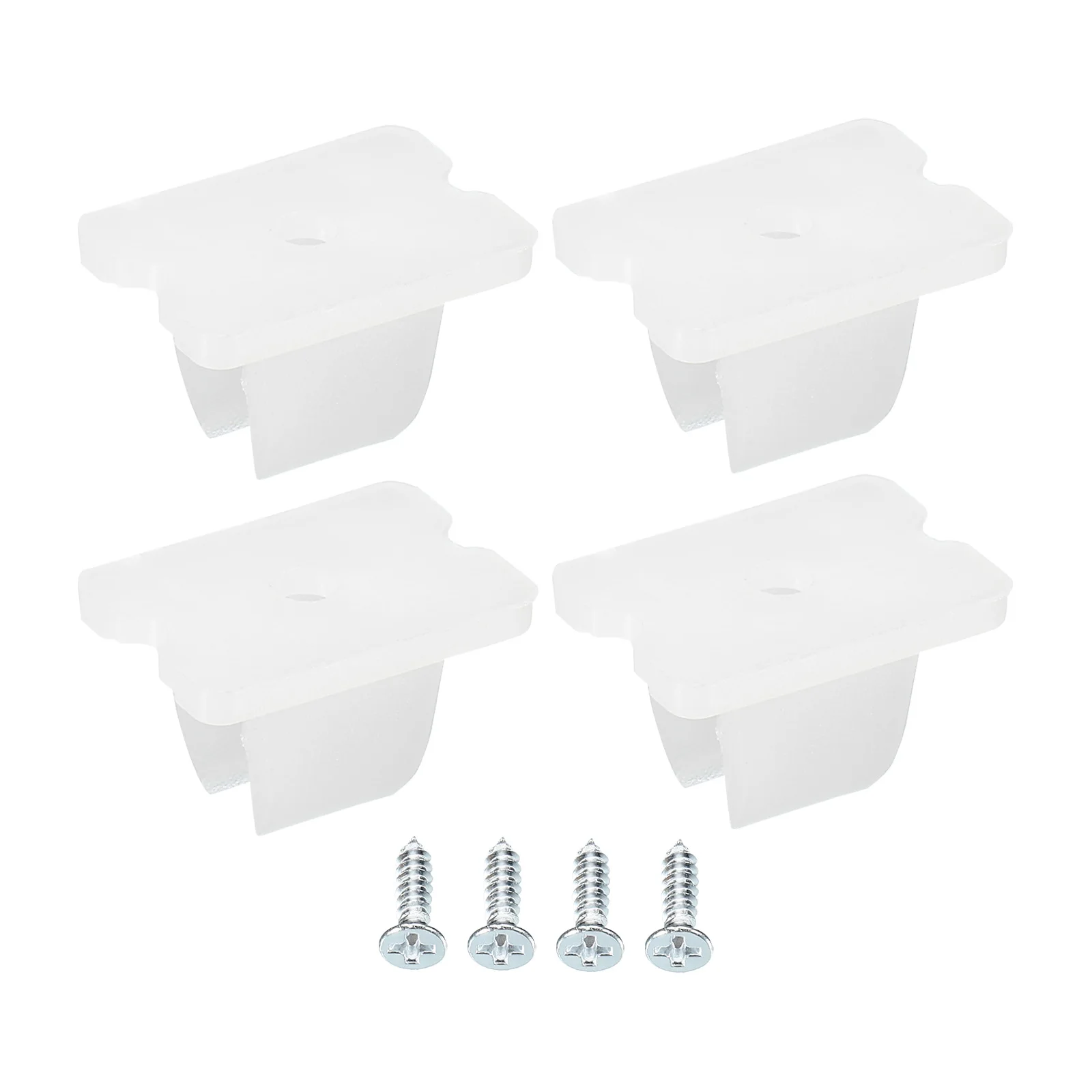 

30/50/100Pcs LED Strip Fix Clips Holder Connector Accessories LED Neon Mounting Clips Bracket For Fixing 5mm to 6mm LED Strip