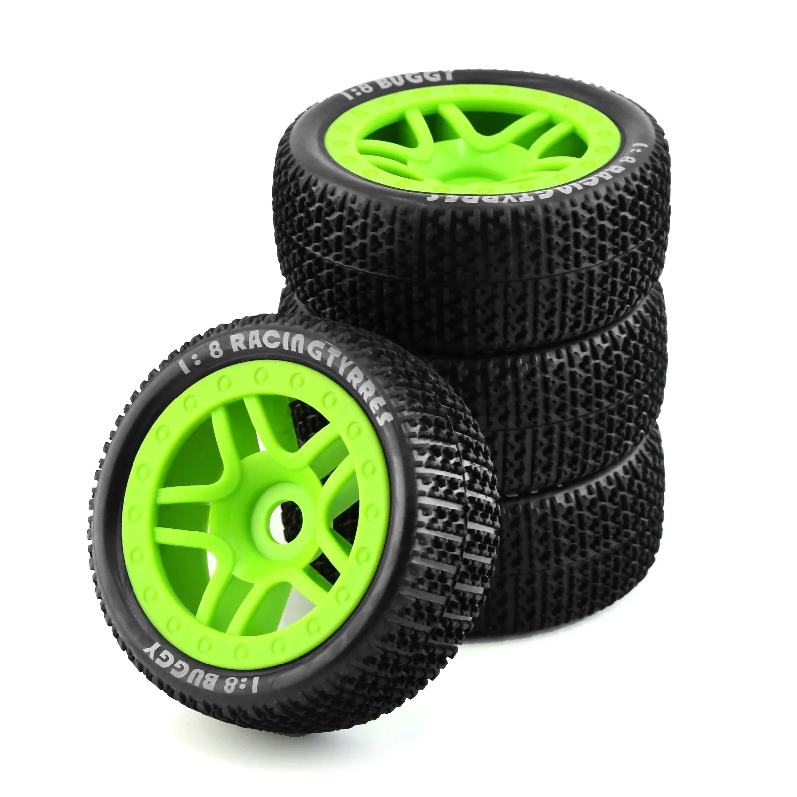 

Комплект из 4 шин и дисков 1/8 4WD 17 мм с шестигранным креплением для внедорожных багги на газу (HSP, HPI, Kyosho, ZD, Hongnuo, Redcat, Traxxas RC Car)