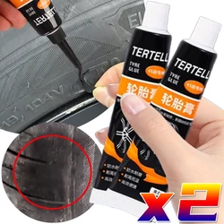 60ml Waterproof High Temperature Resistant Tyre Repair Liquid Black Strong Rubber Glues Adhesive Glue Car Repairs Tools