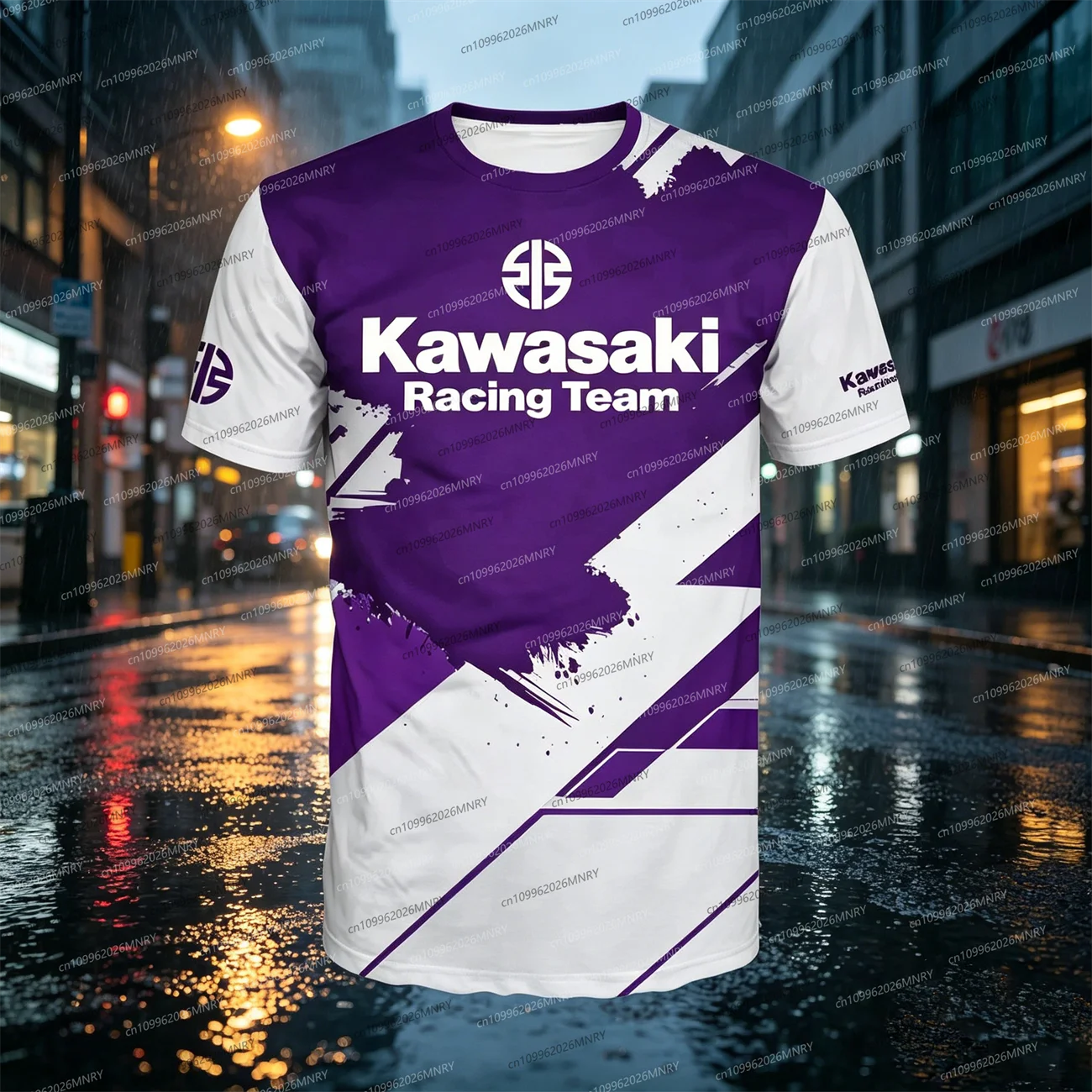 

Sweat Men's clothing Kawasaki TShirt Riding Sunscreen Fast Drying 3d Print Women T-shirt Summer T-Shirt Men's Motorcycle T-shirt