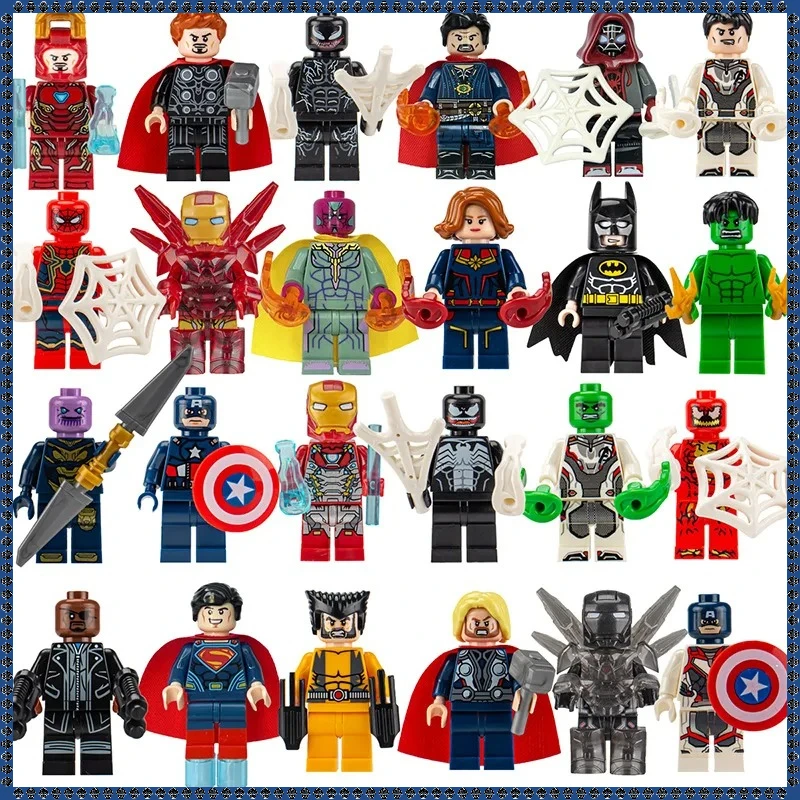 

League of Legends for Building Block Figure Toys Birthday Gifts Cartoon Character Models Action Figure