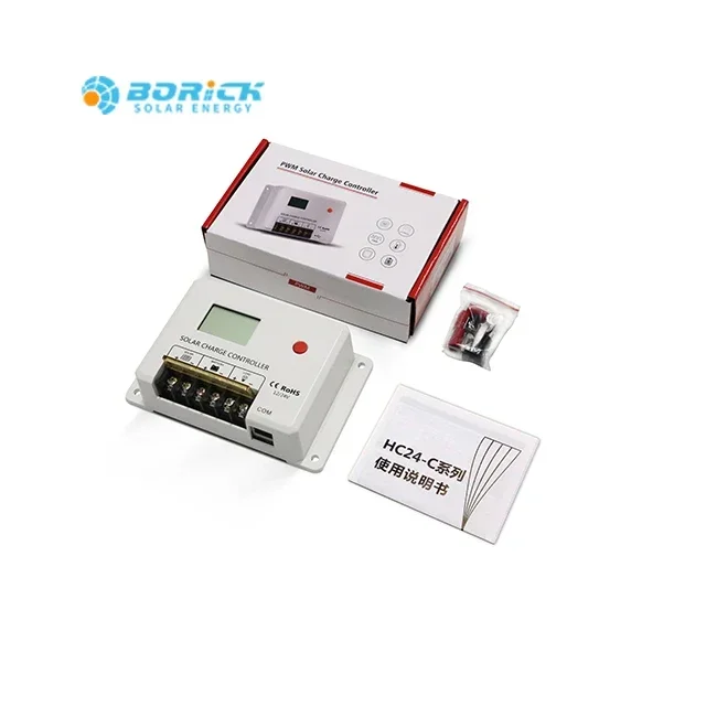 Srne PWM Controller 12V 24V 36V 48V All-in-One Solar Charge Controller Battery Regulator 60A for Renewable Energy Systems