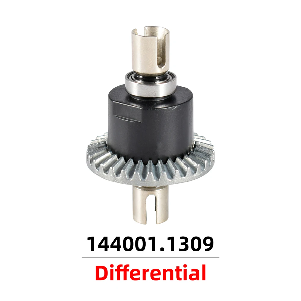 Original Wltoys 144010 RC Auto Ersatzteile ESC Schwingarm Differential Wavebox Reifen Stoßdämpfer