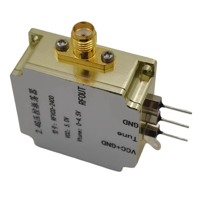 -MEOF 2.4G Oscillatore controllato in tensione Modulo microonde RF Sorgente segnale VCO Sorgente segnale controllato in tensione