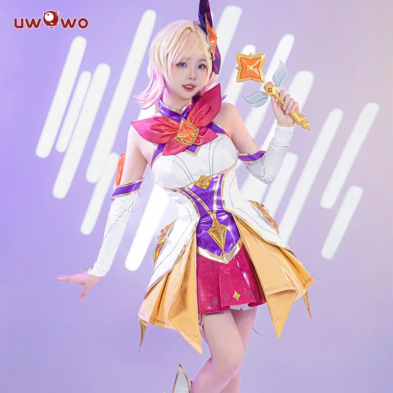 UWOWO Star Guardian Seraphine Cosplay League of Legends/LOL: Star Guardian Seraphine Cosplay Costume SG Series Halloween Costume