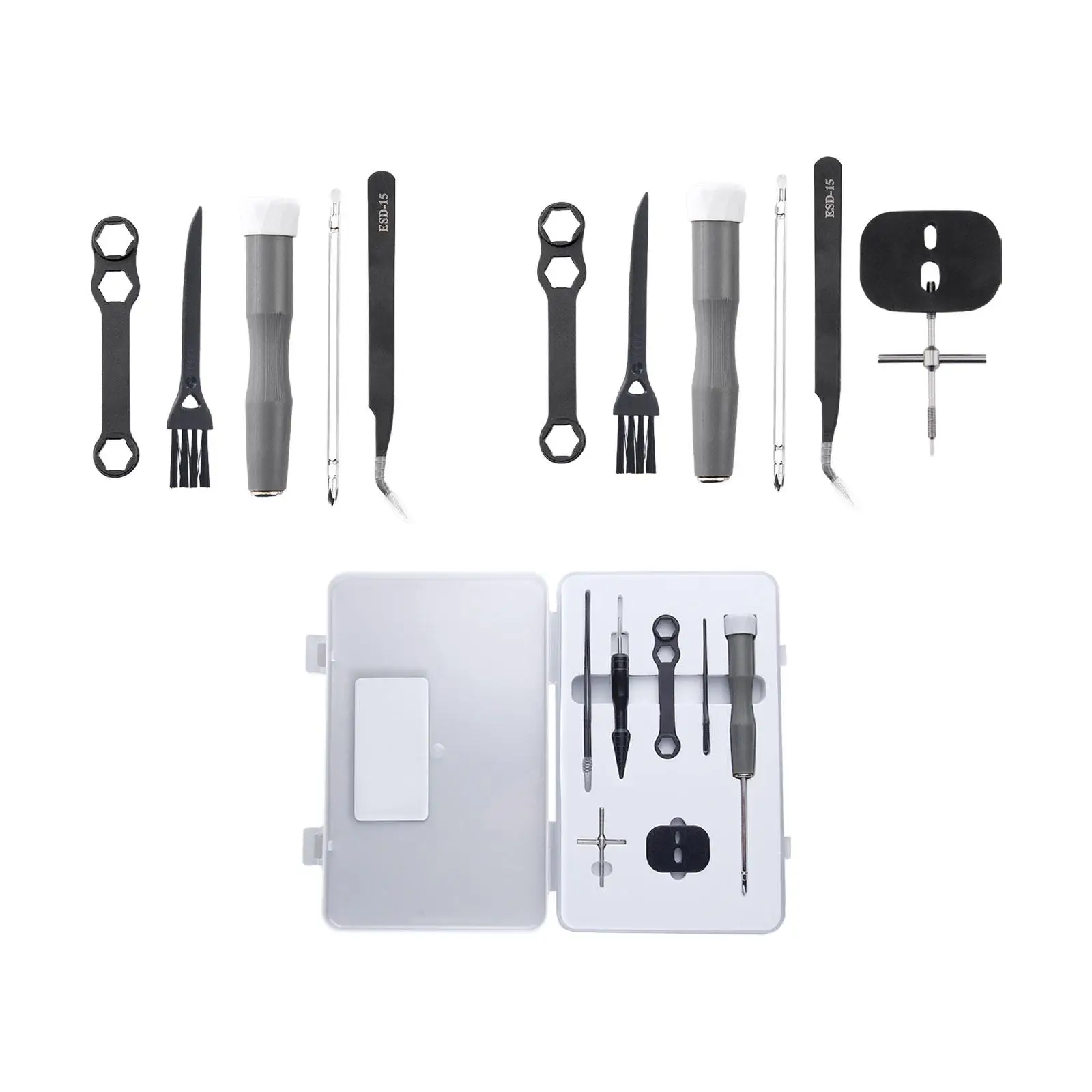 Fishing Reel Repair Tools, Repairing Wrench Accessories Set, Fishing Reel Maintain Tools for Low Profile Reel