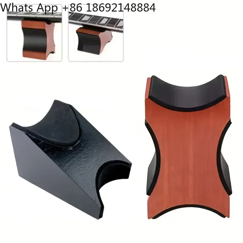 

Guitar Neck Rest Stand Pillow Holder for Cracked Electric Wood Guitar Solid Wood Support Stand for Pianist Maintenance Tools