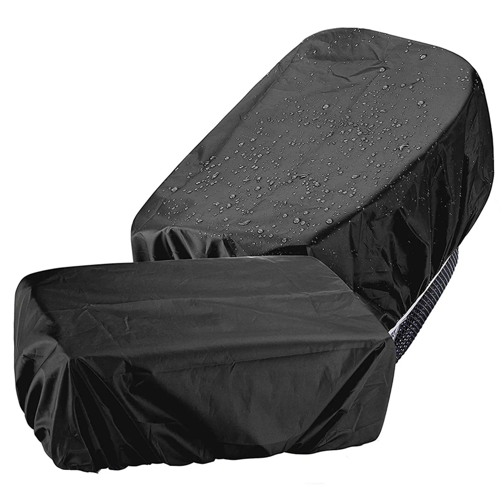 Durable Bike Cover Saddle And Basket 200g/set Black Rainproof Waterproof With Storage Bag For Most Bicycle Baskets