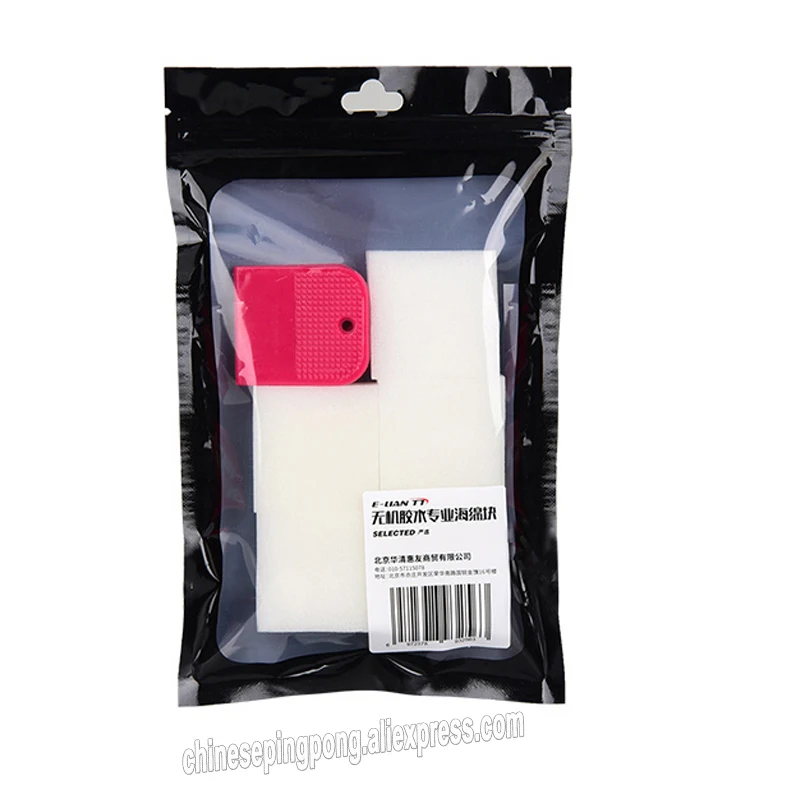 Original table tennis sponge for inorganic glue water soluble to assemble table tennis rubber and blade to a racket