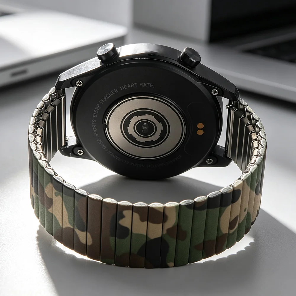 22mm Quick Release Multi Colored Elastic Band For Huawei Watch GT 7/6/5/4/3 Xiaomi Redmi Watch Active Strap Samsung Galaxy Watch