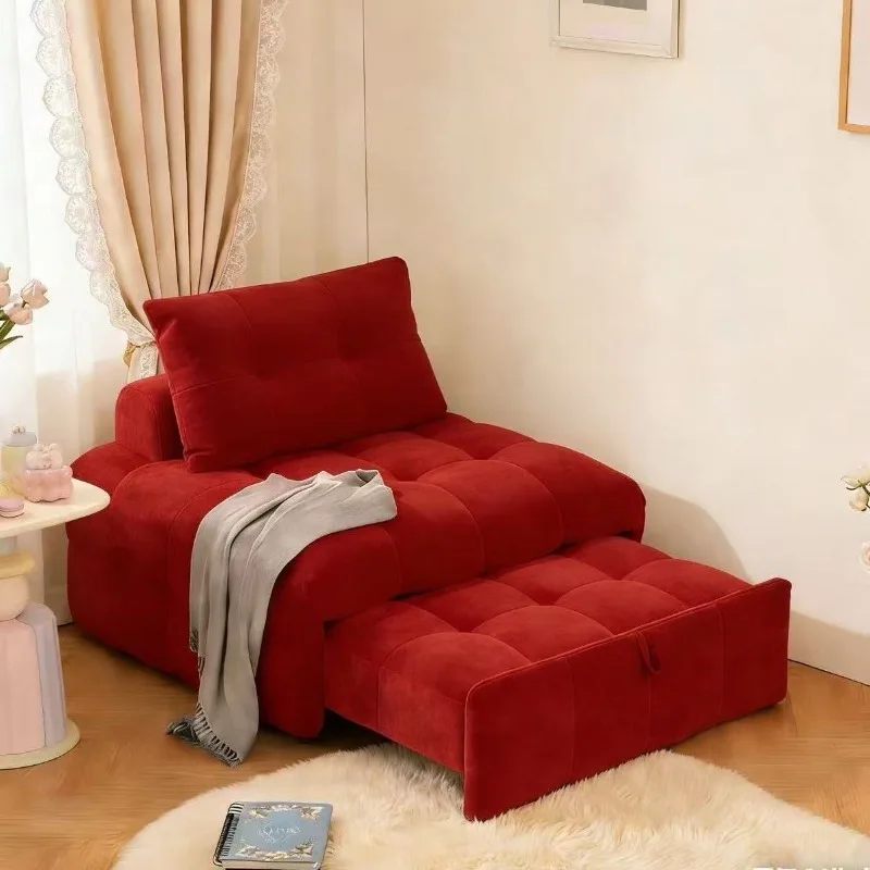 Folding sofa bed integrated dual-purpose small apartment living room balcony multi-functional telescopic bed