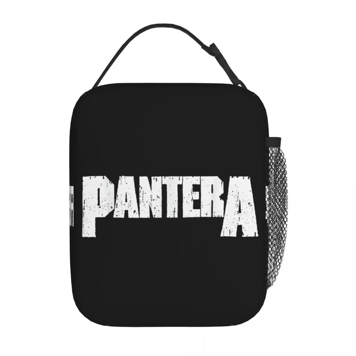 Pantera Band weißes Logo isoliert Lunch pakete Lebensmittel behälter Taschen tragbare Kühler Thermo Lunchboxen für Picknick