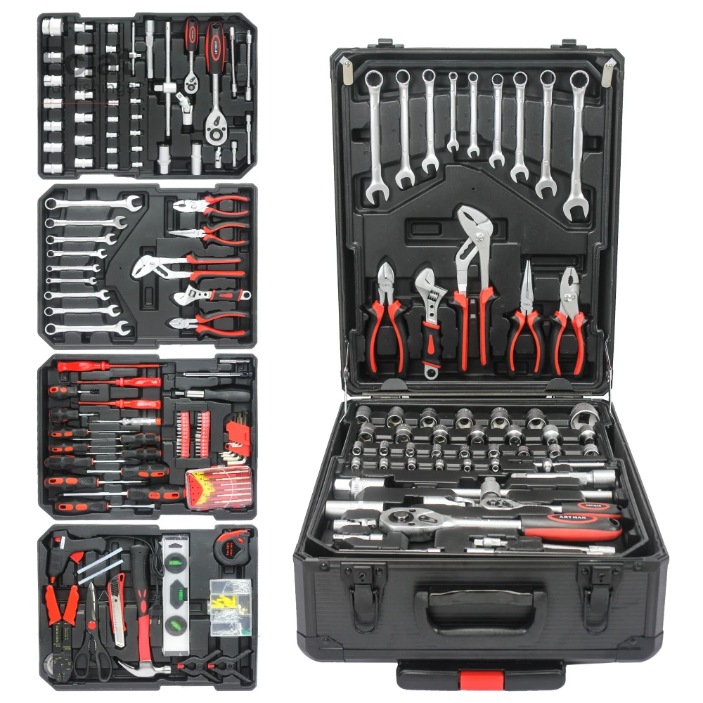 

899pcs Home Repair Tool Set Kit,Toolbox Storage Case with 4 Drawers,Tool Set Kit for Maintenance,Garden,Homeowner, Handyman