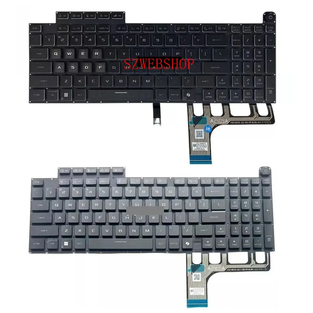 

New Laptop For Asus ROG Strix G18 G815JHR G815JMR G815JPR G815LM G815LP G815LW Keyboard US