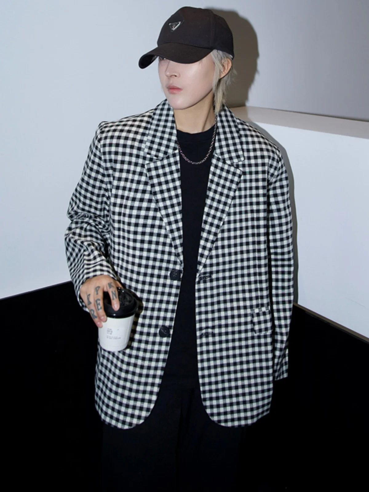 

Мужской клетчатый пиджак Cleanfit: новая осенне-зимняя коллекция, модный и стильный, для подростков, повседневная свободная верхняя одежда