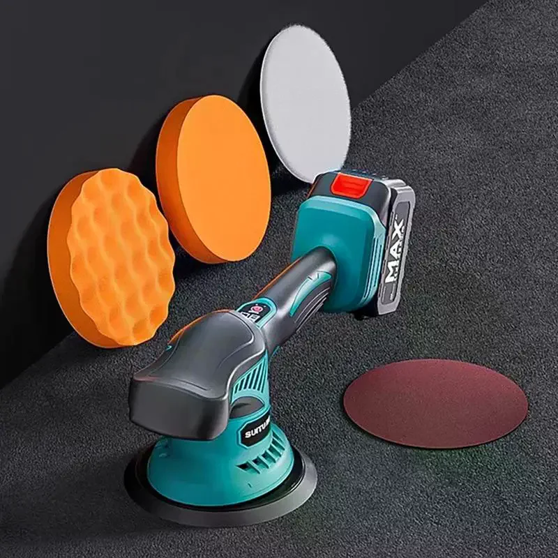 

Электрическая полировальная машина, автомобильный полировщик для аккумулятора 18 В, беспроводная шлифовка для вощения, уплотнение, инструмент для глазури, шлифовальный станок, электроинструменты