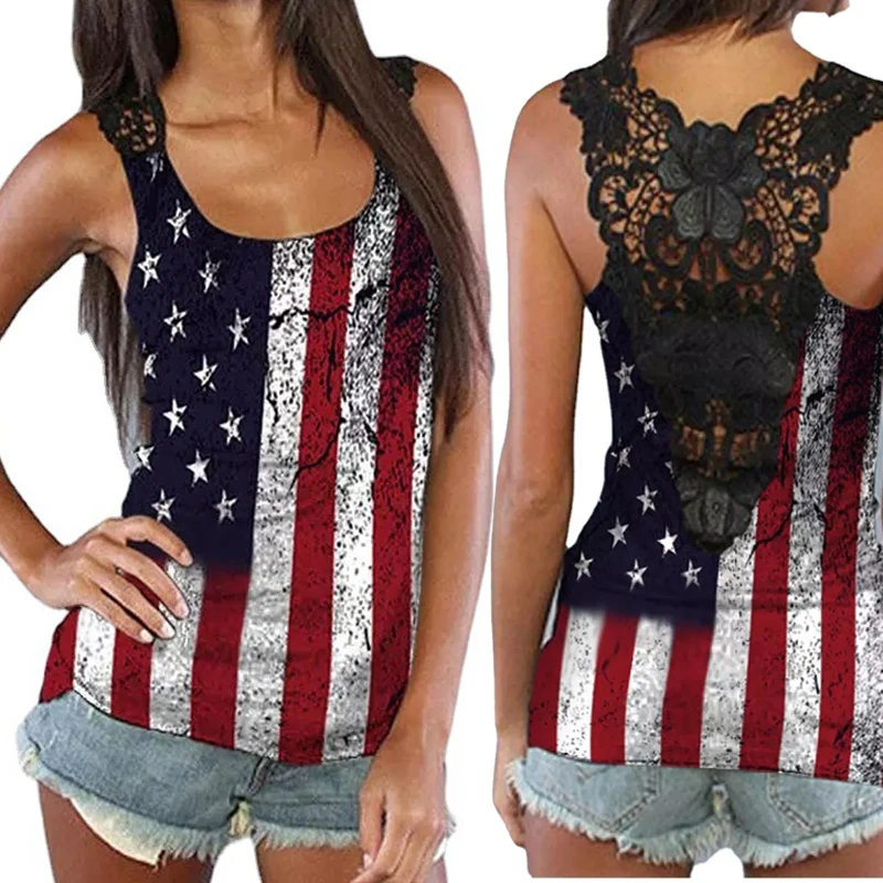 

Sexy Ladies 2022 New V Neck Lace Vest Tank Top Jacket Summer Sleeveless Floral Cutout Bodysuit