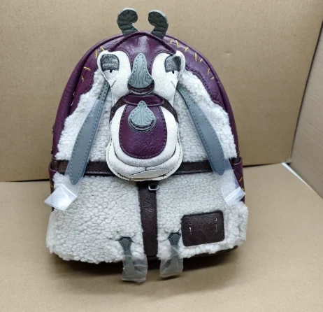 

Cute Loungefly Ear Pu Leather Women'S Backpack Castle Cosplay Leisure Travel Bag Mini Schoolbag Gifts