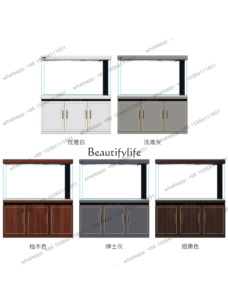 

Аквариум X4 Light Luxury Super White: большой, для дома, с нижним фильтром и напольной перегородкой