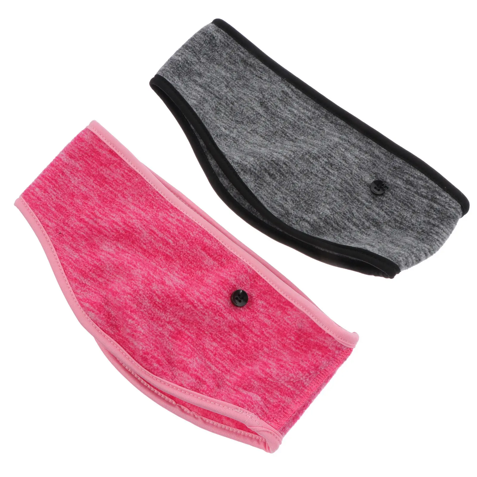 

2Pcs Windproof Warmth Headbands for Men Women Winter Outdoor Sports Ear Warmer Band Breathable Comfortable Unisex Fitness