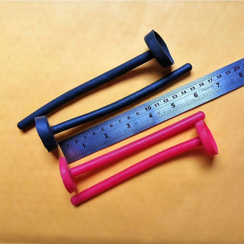 

2pcs Latex Natural Tube for Nose Stuff for Anatomical Mask Hood Accessory DIY or Extend Mask Nostril Long Version