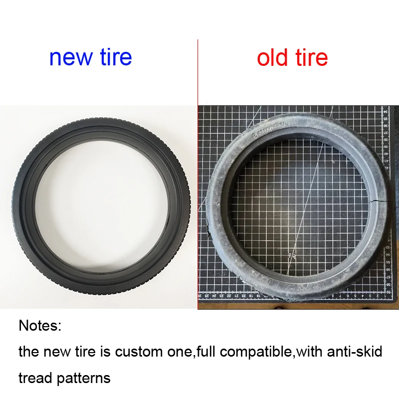 Customized Buggy Rear Tire For Easywalker Harvey 2/3  Back Wheel PU Tubeless Tyre Cover DIY Compatible Baby Stroller Accessories